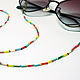 Copy of Copy of Copy of Copy of Copy of Beaded Keychain BK1450736. Chain for glasses. Kroshka Bijou. My Livemaster. Фото №5