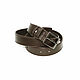  Men's leather belt brown width 30 mm. Straps. Natalia Kalinovskaya. Online shopping on My Livemaster.  Фото №2