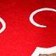 Заказать  тафтинговый ковер Акацуки облако красное. Тафтинговые ковры Елены Тюлиной (elena-sgk) (elena-sgk). Ярмарка Мастеров. . Ковры для дома Фото №3