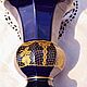 Order Hutschenreuther (1939-1945 G.) Cobalt vase 'Lace'. Imperia. Livemaster. . Vintage vases Фото №3