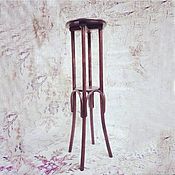 Венский стул #3, дуб мягкое сиденье