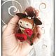  скульптура из шерсти Бычок войлочный. Игрушки. Игрушки из валяной шерсти (RyabkovaVika) (RyabkovaVika). Интернет-магазин Ярмарка Мастеров.  Фото №2