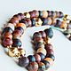 Rosary Gold Picasso Jasper. Rosary. The star of Siberia. Online shopping on My Livemaster.  Фото №2