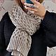  Шарф длинный шерстяной объемный шикарный. Шарфы. AccessoriesWool мягко и комфортно. Интернет-магазин Ярмарка Мастеров.  Фото №2