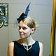 Заказать Коктейльная шляпка «птица». EDIS | дизайнерские шляпы Наталии Эдис. Ярмарка Мастеров. . Шляпы Фото №3