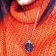 Кулон Гранат из серебра  N7. Подвеска. GAMMA jewelry. Ярмарка Мастеров.  Фото №6