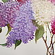 Painting with flowers 'Bouquet of Lilac' oil on canvas. Pictures. Paint with Love (lotmarket). My Livemaster. Фото №4