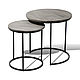 Set of grey tables, INDU DHUSAR, Tables, Rostov-on-Don,  Фото №1