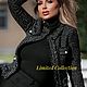 Жакет " Perle Noire" Твид Chanel в Офис и на Выход. Жакеты. DesignStudio PREMIER by Helga Baltic. Интернет-магазин Ярмарка Мастеров.  Фото №2