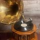 Винтаж: Граммофон His Master's Voice. Предметы интерьера винтажные. Джуманджи. Интернет-магазин Ярмарка Мастеров.  Фото №2