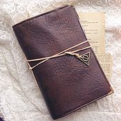 Канцелярские товары handmade. Livemaster - original item Notepad softbook Deathly Hallows from Harry Potter. Handmade.