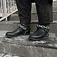 Бутстрап с крупной цепью. Портупеи. Leather Dungeon. Ярмарка Мастеров.  Фото №5