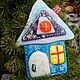 Fusing. Winter house-Christmas toy! Glass, Christmas decorations, Khabarovsk,  Фото №1