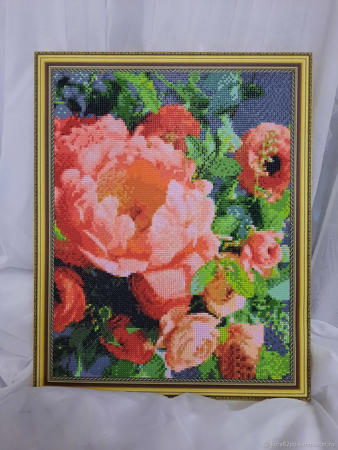 Интерьерная картина: Нежность розы в интернет-магазине на Ярмарке ...