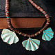 Necklace ' Ginkgo with coconut', Necklace, Voronezh,  Фото №1
