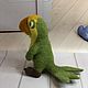 Order felt toy: Parrot. colorlight (colorlight). Livemaster. . Felted Toy Фото №3