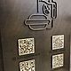 Заказать Информационная доска с логотипом, qr кодом, сайтом, WiFi. GIFT FOR BABY (Андрей и Оля). Ярмарка Мастеров. . Вывески Фото №3