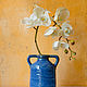 Картина «Ванильная орхидея» (фотокартина цветы на холсте), Фотокартины, Москва,  Фото №1