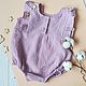 Муслиновый боди для девочки. Боди детское. BabyInJoy. Ярмарка Мастеров.  Фото №6
