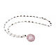 Drop pendant with zircon, pink pendant, drop pendant. Pendants. Irina Moro. Online shopping on My Livemaster.  Фото №2