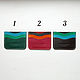  Картхолдер кожаный Tricolor. Картхолдер. Stitch & Leather. Ярмарка Мастеров.  Фото №6