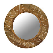 Для дома и интерьера handmade. Livemaster - original item Mirror in a frame made of solid precious rocks, DAUR 2. Handmade.