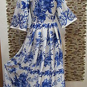 Одежда handmade. Livemaster - original item dresses: Majolica. Handmade.