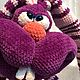 Вязаный Чумовой Заяц Кекс. Мягкие игрушки. Мастерская Zhannet. Ярмарка Мастеров.  Фото №5