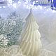 Свеча «Танцующая елочка». Елки. Inner Light Candles. Интернет-магазин Ярмарка Мастеров.  Фото №2