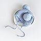 Детская шапка с помпонами. Шапки детские. MELISSA for baby. Интернет-магазин Ярмарка Мастеров.  Фото №2