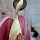 Figurine carved from wood. Guardian angel home. Scarlet wings. Figurine. angelswooden (angelswooden). My Livemaster. Фото №4