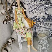 Кукла тильда. Ангел Аннушка. Текстильные куклы ручной работы