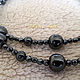 Hematite Beads Silver. Necklace. Viktoriya (beads-gems). Online shopping on My Livemaster.  Фото №2