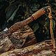 Топор "Агисхъяльм". Инструменты для барбекю. Мастерская 'Секира Родослава'. Ярмарка Мастеров.  Фото №5