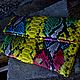 Клатч из натуральной кожи питона "Цветущий сад". Клатчи. Nata_l_y (lovefromocean). Интернет-магазин Ярмарка Мастеров.  Фото №2