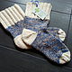 Men's socks, knitted with knitting needles, Socks, Moscow,  Фото №1