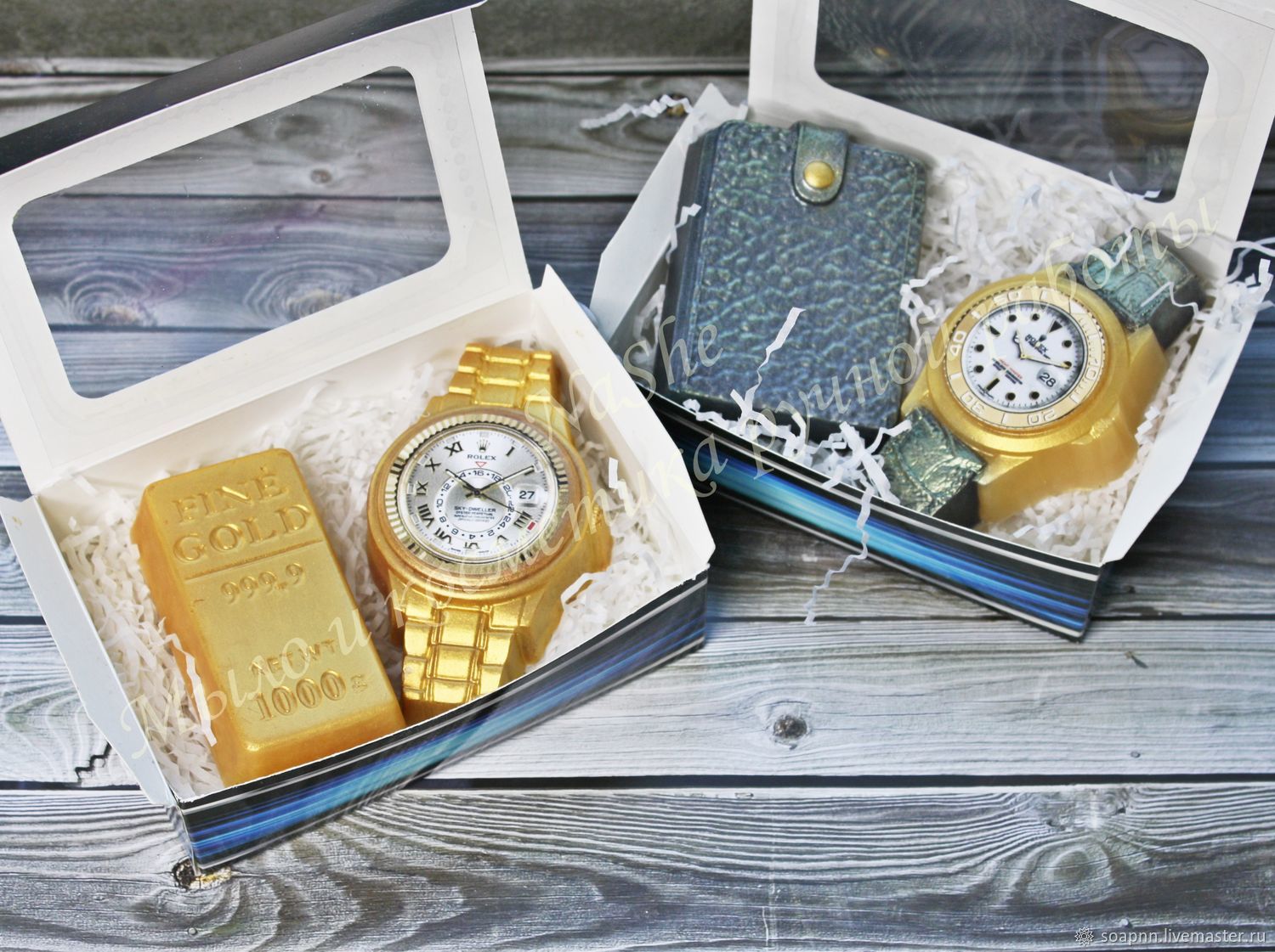 Set of handmade soap 'Gentleman' in the range, Soap, Lomonosov,  Фото №1