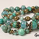 Agate bracelet large size. Bead bracelet. Grafoli jewellery. Online shopping on My Livemaster.  Фото №2