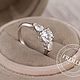 Золотое кольцо с бриллиантами. Кольца. FROLOF JEWELRY. Ярмарка Мастеров.  Фото №6