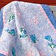 Детское одеяло ОКЕАН подарок новорождённому одеяло. Одеяло для детей. ЛЮБИмые ЛОСКУТки, Инна. Интернет-магазин Ярмарка Мастеров.  Фото №2