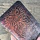 Обложка для паспорта Совушка кожаная ручная работа. Обложка на паспорт. Iron Arm Leatherworks (Екатерина). Ярмарка Мастеров.  Фото №5