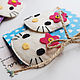 Заказать Заколки для волос из фетра hello kitty. Юлевна Королевна (yulevna-toys). Ярмарка Мастеров. . Заколки и резинки для волос Фото №3