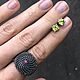 Серебряные пусеты с натуральными хризолитами 6мм. Серьги-пусеты. threeicejewellery. Ярмарка Мастеров.  Фото №6