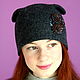 Felted hat female, Caps, Khabarovsk,  Фото №1