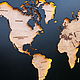 Карта мира с подсветкой S. Карты мира. Egevica Store. Интернет-магазин Ярмарка Мастеров.  Фото №2