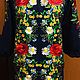 Embroidered dress 'Night garden' GP3-144, Dresses, Temryuk,  Фото №1