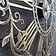 Часы настенные 45см "Aaris", с золотой патиной. Часы классические. KuusArt (часы, декор, таблички). Ярмарка Мастеров.  Фото №4