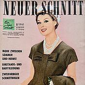Винтаж handmade. Livemaster - original item Neuer Schnitt (Schwann) - 8 1961 (August). Handmade.