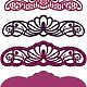 Ножи для вырубки Fleur Borders and Pockets Die. Инструменты для скрапбукинга. Ностальгия. Ярмарка Мастеров.  Фото №9