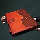 Заказать  Кожаный блокнот Скрипка (ручная работа). Мастерская CB_Leather | Авторские изделия из кожи. Ярмарка Мастеров. . Портмоне Фото №3